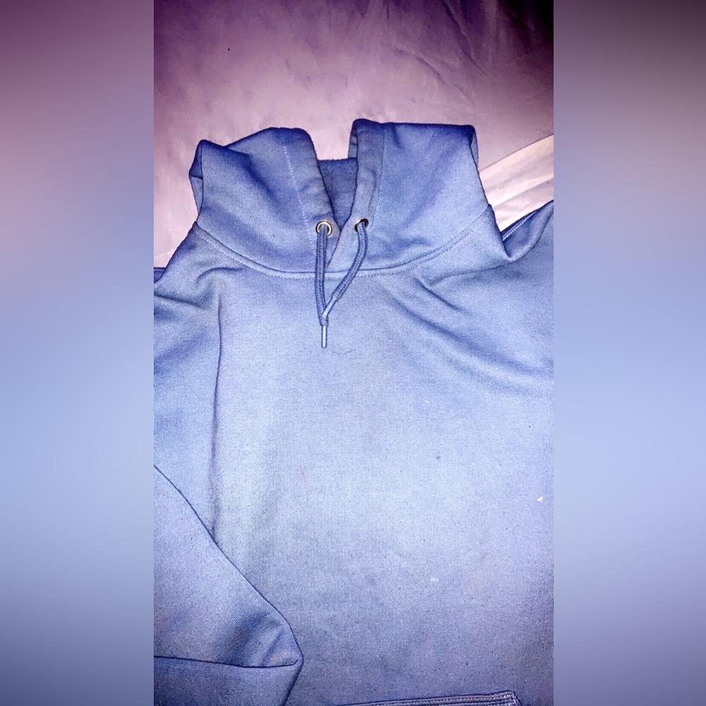 Light loose fitting Carhart sweatshirt.